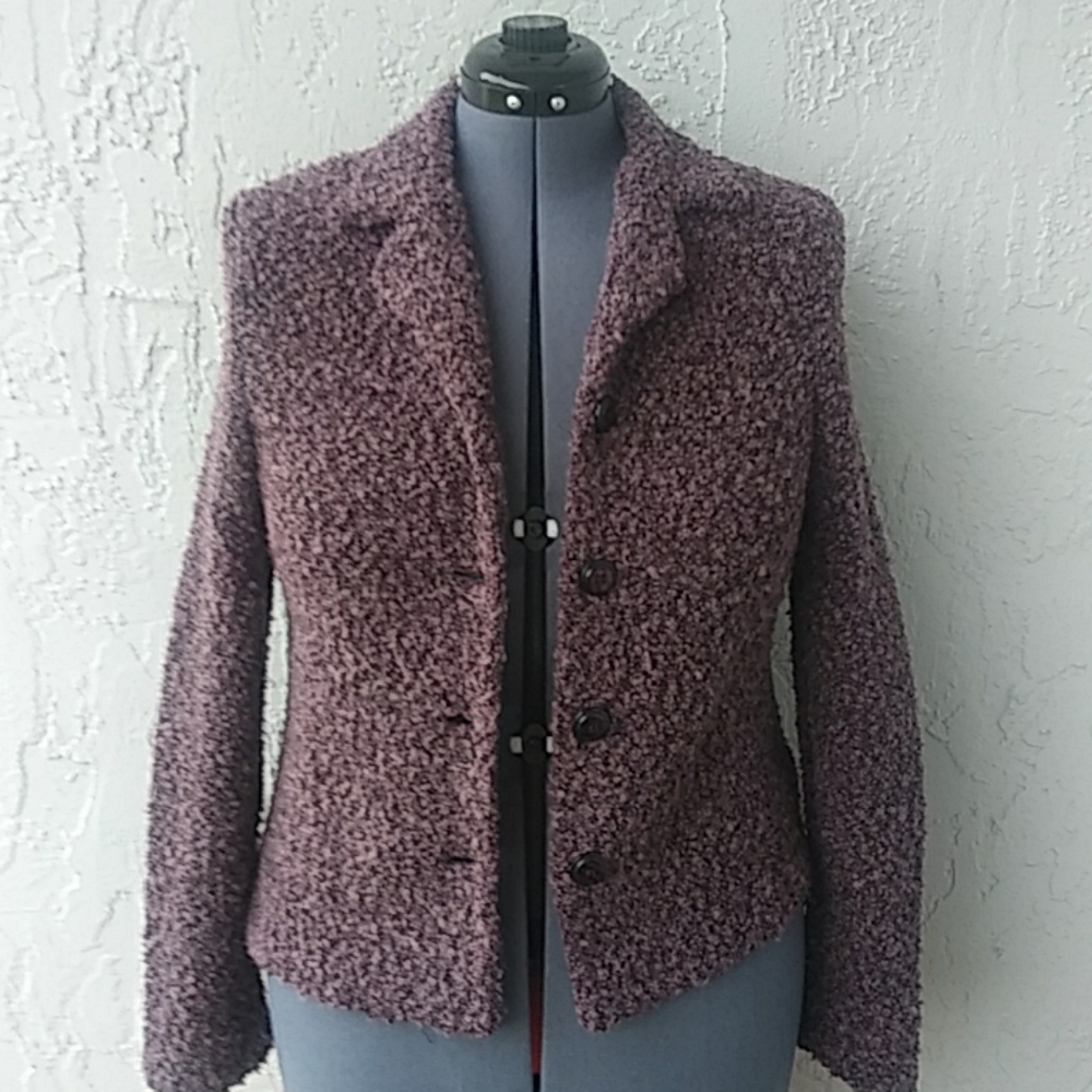 First Option Women's Wool Blend Jacket/Sweater